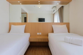Twin Bed Studio Room at Annora Living Apartment By Travelio